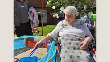Day at the beach for Coventry care home
